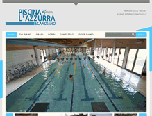Tablet Screenshot of piscineazzurra.it